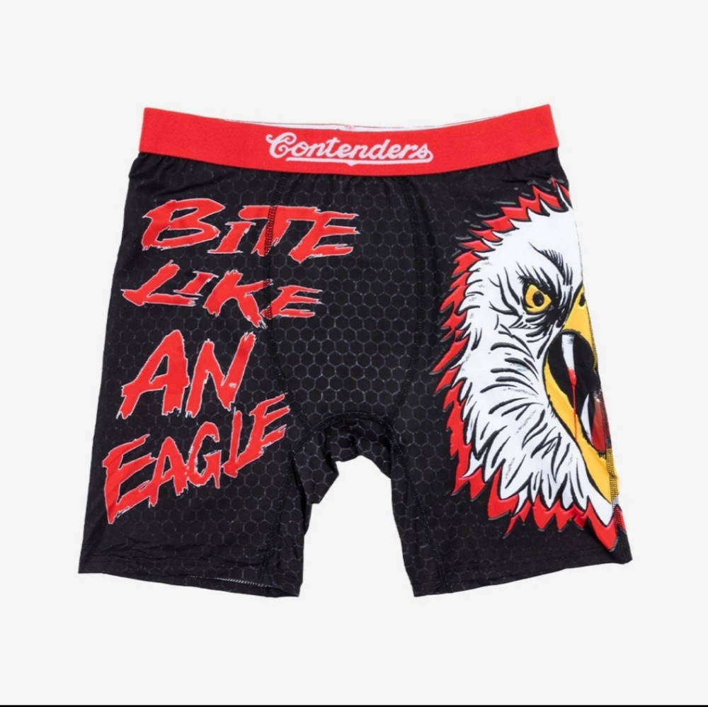 Mens COBRA KAI "FANG BITE LIKE AN EAGLE" Mens Sz XL Boxer Briefs